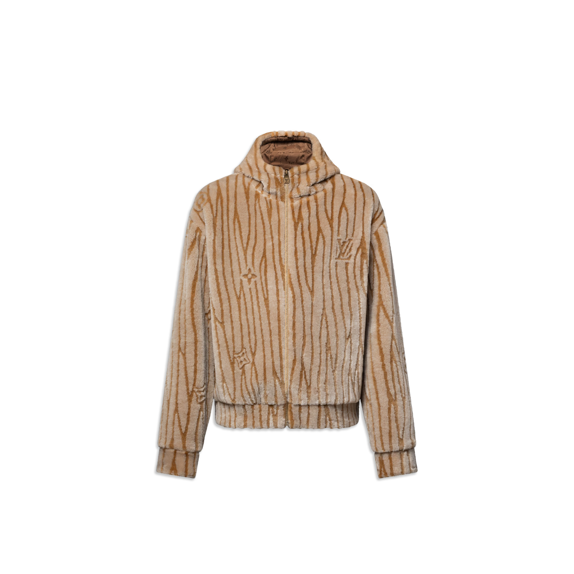 l0vis Vvtt0n epi fleece hooded blouson 1ajcdz